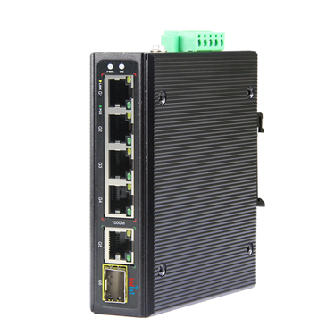 Industrial POE Switches HW-S6800-HI-4P1E1F