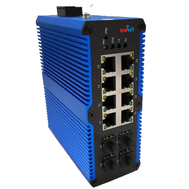 Industrial POE Switches HW-S6800-IT-8E4F-L2+