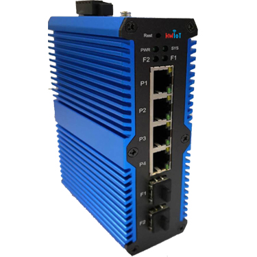 Industrial POE Switches HW-S6800-IT-4P2F-L2+